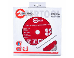 Диск отрезной сегментный, алмазный 230 мм, 22-24% INTERTOOL CT-1010-foto3