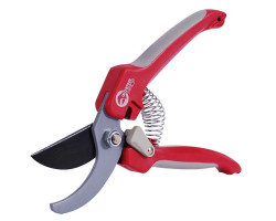 Секатор садовый, ручка комбинированная пластик/термопластичная резина, лезвие сталь SK5, макс. рез. 14 мм INTERTOOL FT-1008-foto3