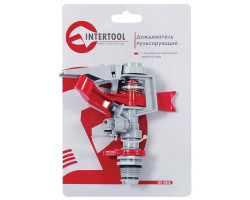 Дождеватель пульсирующий с полной/частичной зоной полива, круг/сектор полива до 12 м, PP, ABS INTERTOOL GE-0065-foto2