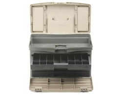 Многофункциональный органайзер пластиковый для метизов, 17", 435x235x300 мм INTERTOOL BX-4017-foto12