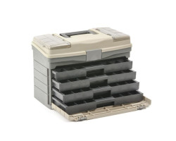 Многофункциональный органайзер пластиковый для метизов, 17", 435x235x300 мм INTERTOOL BX-4017-foto16