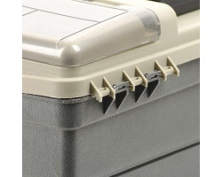 Многофункциональный органайзер пластиковый для метизов, 17", 435x235x300 мм INTERTOOL BX-4017-foto5