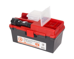Ящик для инструмента c фонарем 16" 395*220*200 мм INTERTOOL BX-0017-foto8