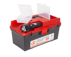 Ящик для инструмента c фонарем 16" 395*220*200 мм INTERTOOL BX-0017-foto9