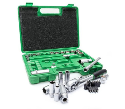 Набор инструмента 39ед 3/8" INTERTOOL ET-6039SP