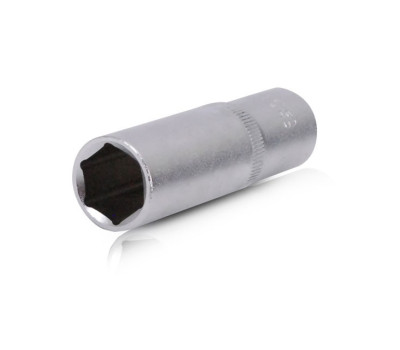 Головка шестигранная удлиненная 1/2", 17x78 мм, хром-ванадий INTERTOOL ET-0117