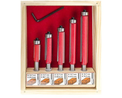 Набор фрез кромочных прямых, 5 шт. INTERTOOL HT-0076-foto8