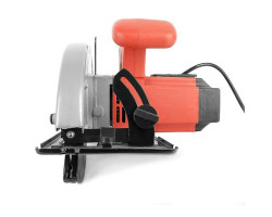 Пила дисковая, 1200 Вт, 4500 об/мин, угол 90-45°, глубина распила 63/38 мм, d=20 мм x 185 мм INTERTOOL DT-0612-foto3