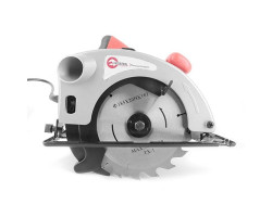 Пила дисковая, 1200 Вт, 4500 об/мин, угол 90-45°, глубина распила 63/38 мм, d=20 мм x 185 мм INTERTOOL DT-0612-foto5