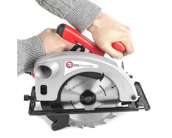 Пила дисковая, 1200 Вт, 4500 об/мин, угол 90-45°, глубина распила 63/38 мм, d=20 мм x 185 мм INTERTOOL DT-0612-foto9