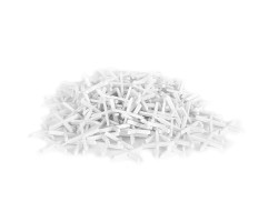 Набор дистанционных крестиков для плитки 2,0 мм / 200 шт INTERTOOL HT-0351-foto2