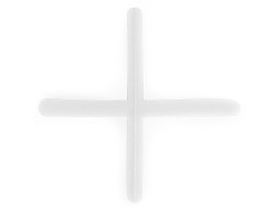 Набор дистанционных крестиков для плитки 2,0 мм / 200 шт INTERTOOL HT-0351-foto4