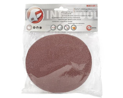 Круг наждачный самоклеющийся 125 мм, К100, уп. 10ед. INTERTOOL BT-0561-foto2