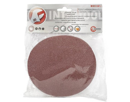 Круг наждачный самоклеющийся 125 мм, К100, уп. 10ед. INTERTOOL BT-0561-foto2