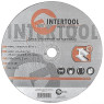 Диск отрезной по металлу 230x1,6x22,2 мм INTERTOOL CT-4015
