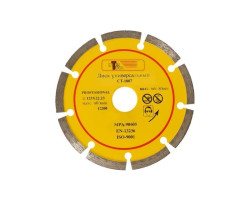 Набор отрезных алмазных кругов 125мм, 3штуки INTERTOOL CT-1050-foto5