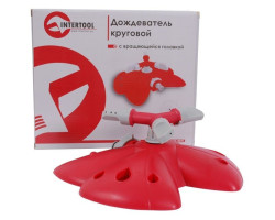 Дождеватель круговой с вращающейся головкой на базе, PP, ABS INTERTOOL GE-0070-foto2