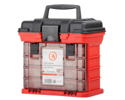 Органайзер для метизов с выдвижными секциями 11", 279*184*260 мм INTERTOOL BX-4020-foto2
