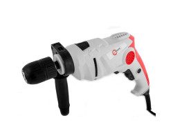 Дрель ударная, 650Вт, 0-3000об/мин, 1.5-13мм, реверсионная, самозажимной патрон INTERTOOL DT-0116-foto3