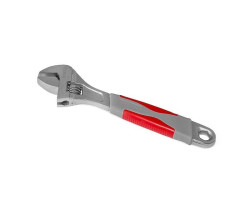 Ключ разводной 200 мм, изолированная рукоятка, никелевое покрытие INTERTOOL XT-0020-foto2