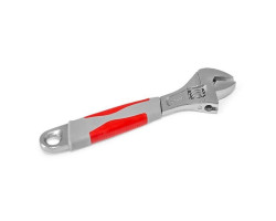 Ключ разводной 200 мм, изолированная рукоятка, никелевое покрытие INTERTOOL XT-0020-foto3