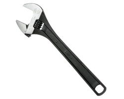 Ключ разводной 300мм, Cr-V, черный, фосфатированный, INTERTOOL XT-0062-foto2