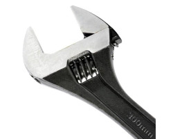 Ключ разводной 300мм, Cr-V, черный, фосфатированный, INTERTOOL XT-0062-foto7