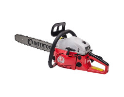 Мотопила цепная 2,2 кВт., 52 см3, шина 45 см., 3200 об/мин. INTERTOOL DT-2208-foto2