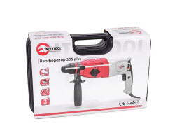 Перфоратор SDS-plus 850 Вт, 0-900 об/мин, 0-4400 уд/мин, 3 режима, реверс, кейс, аксессуары INTERTOOL DT-0180-foto2