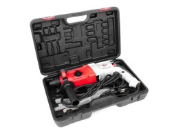 Перфоратор SDS-plus 850 Вт, 0-900 об/мин, 0-4400 уд/мин, 3 режима, реверс, кейс, аксессуары INTERTOOL DT-0180-foto3