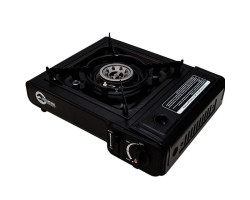 Плита газовая одноконфорочная, пьезоподжиг, под газовые баллоны бутан и пропан-бутан INTERTOOL GS-0001-foto2