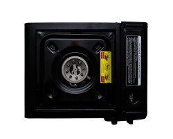 Плита газовая одноконфорочная, пьезоподжиг, под газовые баллоны бутан и пропан-бутан INTERTOOL GS-0001-foto3