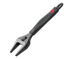 Ключ разводной 150мм, обрезиненная рукоятка, развод губок 34мм, Cr-V INTERTOOL XT-0040-foto3