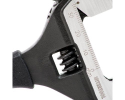 Ключ разводной 150мм, обрезиненная рукоятка, развод губок 34мм, Cr-V INTERTOOL XT-0040-foto6