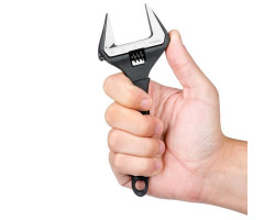 Ключ разводной 150мм, обрезиненная рукоятка, развод губок 34мм, Cr-V INTERTOOL XT-0040-foto7