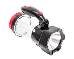 Фонарь аккумуляторный 1LED 1W + 12 LED INTERTOOL LB-0111-foto3