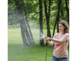 Пистолет-распылитель для полива с плавной регулировкой потока воды. ABS, PP, TPR, ZINC ALLOY, BRASS INTERTOOL GE-0012-foto2