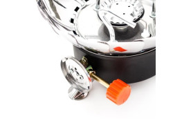 Горелка газовая туристическая с защитой от ветра INTERTOOL GS-0011-foto5