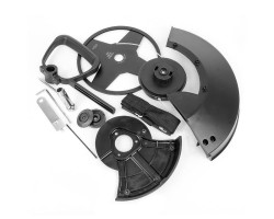 Триммер электрический 1000 Вт, 230 В, 0-7300; 0-11000 об/мин, головка с капроновой нитью, 4-х зубый нож, диаметр рабочей поверхности 230 мм, 380 мм INTERTOOL DT-2242-foto4