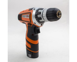 Шуруповерт STORM Li-Ion, 12 В, 2 скорости, 0-400-1200 об/мин, 2 аккумулятора, 1 час зарядки, 14.0 Нм., тормоз выбега INTERTOOL WT-0322-foto12