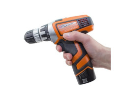 Шуруповерт STORM Li-Ion, 12 В, 2 скорости, 0-400-1200 об/мин, 2 аккумулятора, 1 час зарядки, 14.0 Нм., тормоз выбега INTERTOOL WT-0322-foto3