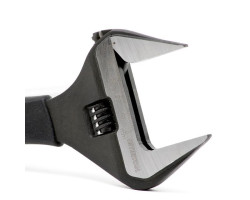 Ключ разводной 250мм, обрезиненная рукоятка, развод губок 50мм, Cr-V INTERTOOL XT-0050-foto2