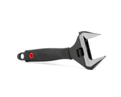 Ключ разводной 250мм, обрезиненная рукоятка, развод губок 50мм, Cr-V INTERTOOL XT-0050-foto3