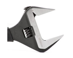 Ключ разводной 250мм, обрезиненная рукоятка, развод губок 50мм, Cr-V INTERTOOL XT-0050-foto4