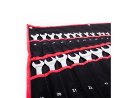 Набор ключей комбинированных 25 ед. в чехле, 6-32 мм Cr-V INTERTOOL HT-1200-foto3