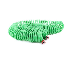 Шланг для полива спиральный 30 м с конекторами + aдаптер универсальный для конектора 1/2" с внутренней резьбой 1/2" INTERTOOL GE-4003-foto2