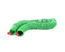 Шланг для полива спиральный 30 м с конекторами + aдаптер универсальный для конектора 1/2" с внутренней резьбой 1/2" INTERTOOL GE-4003-foto4