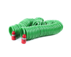 Шланг для полива спиральный 30 м с конекторами + aдаптер универсальный для конектора 1/2" с внутренней резьбой 1/2" INTERTOOL GE-4003-foto6