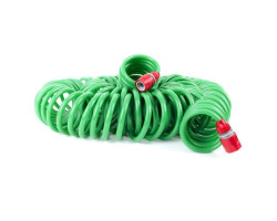 Шланг для полива спиральный 30 м с конекторами + aдаптер универсальный для конектора 1/2" с внутренней резьбой 1/2" INTERTOOL GE-4003-foto7