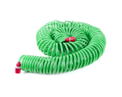 Шланг для полива спиральный 30 м с конекторами + aдаптер универсальный для конектора 1/2" с внутренней резьбой 1/2" INTERTOOL GE-4003-foto10